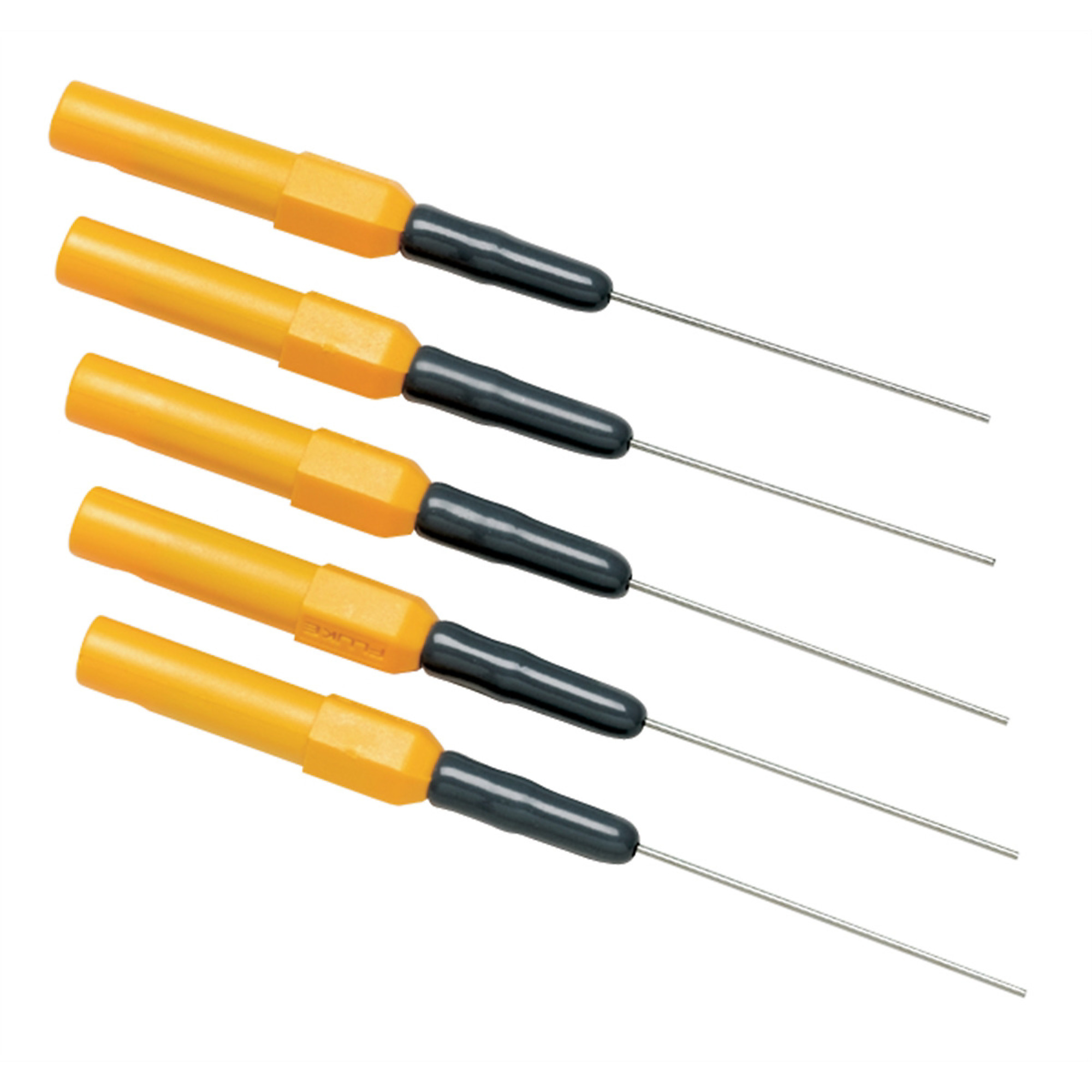 Fluke Pin Probe Set — 1 1/4in. Flexible Pin, 60 VDC, Model# FLUTP40